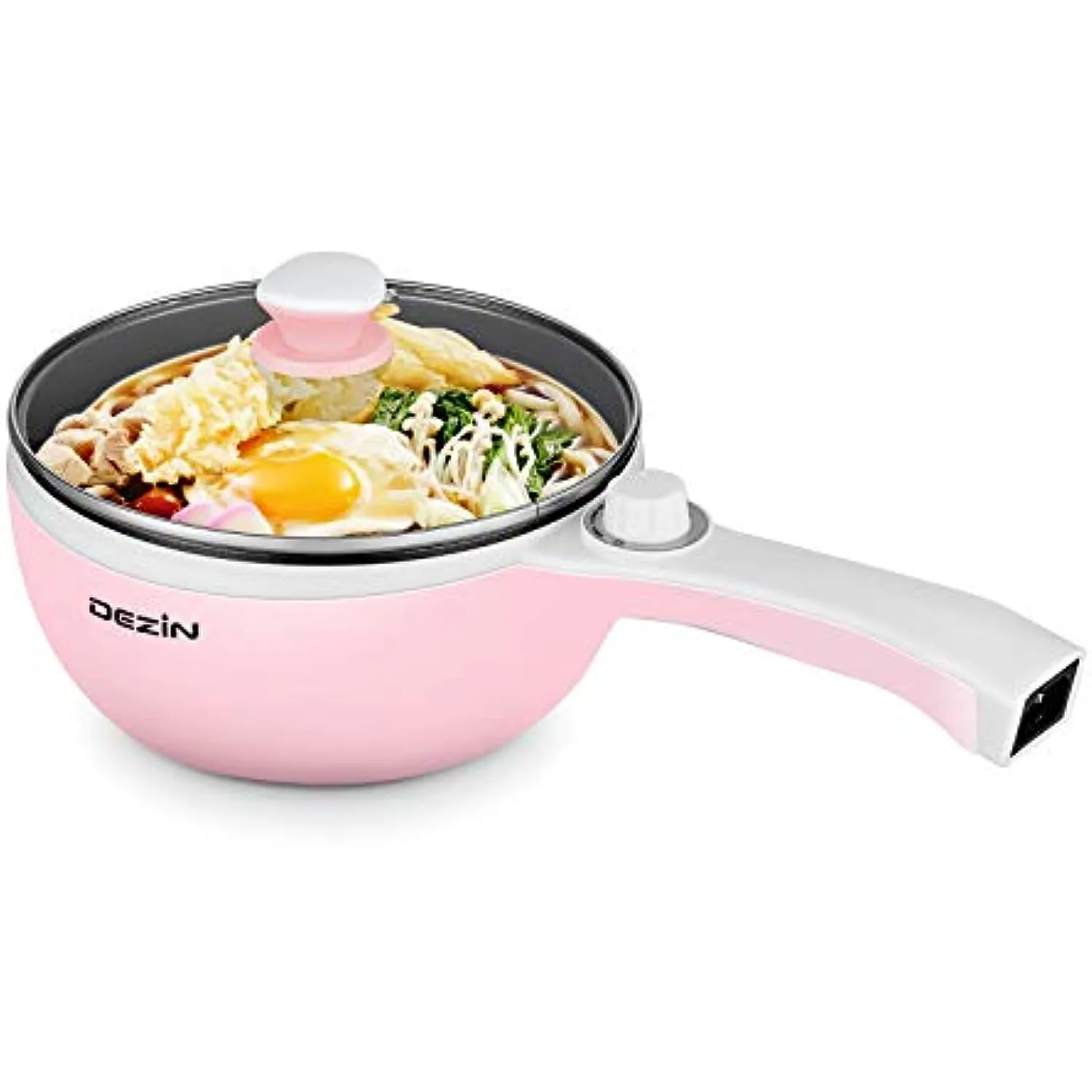 1.5L Mini Portable Hot Pot for Food Warmer With Heat Adjustment