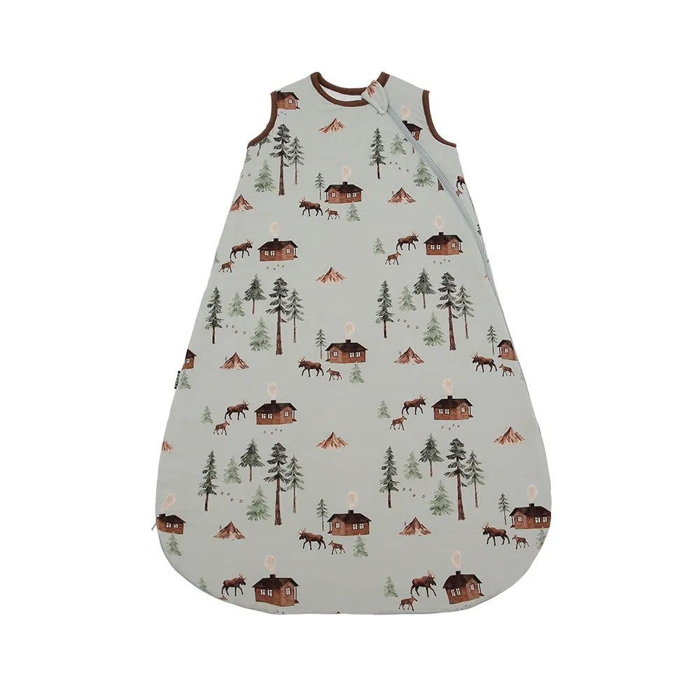 2.5 TOG Sleep Sack - Moose on Green