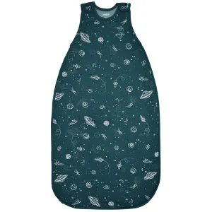 4 Season Ultimate Toddler Sleep Bag, Merino Wool & Organic Cotton, 2 - 4 Years, Space - GLOW IN THE DARK