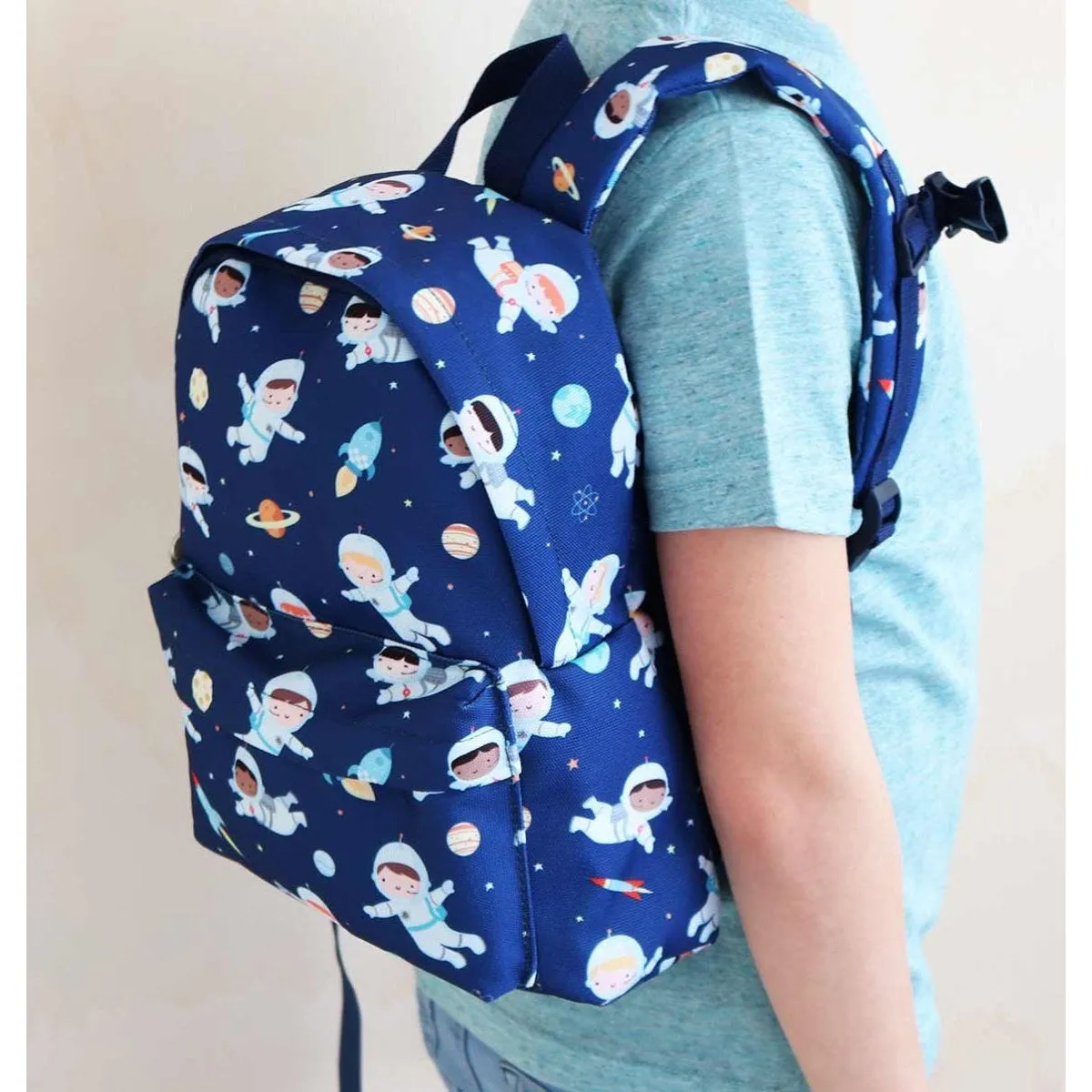 A Little Lovely Company Little Backpack: Astronauts