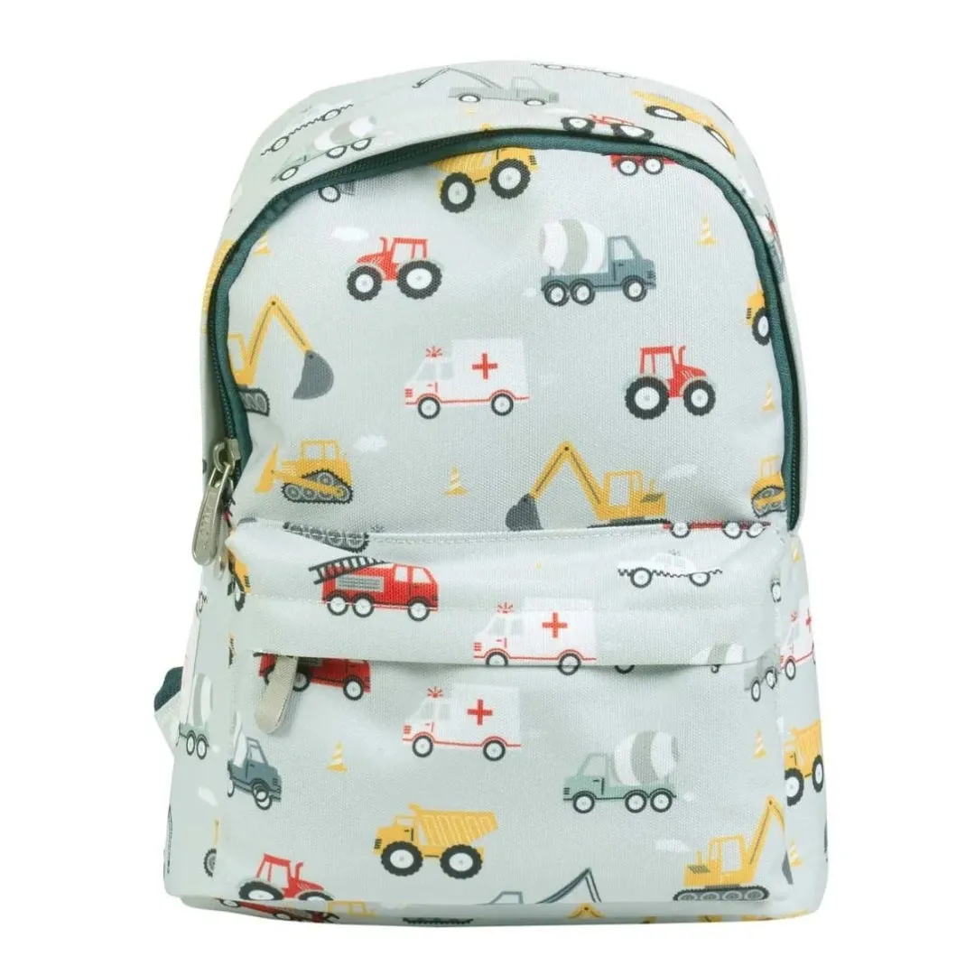 A Little Lovely Company Little Backpack: Vehicles