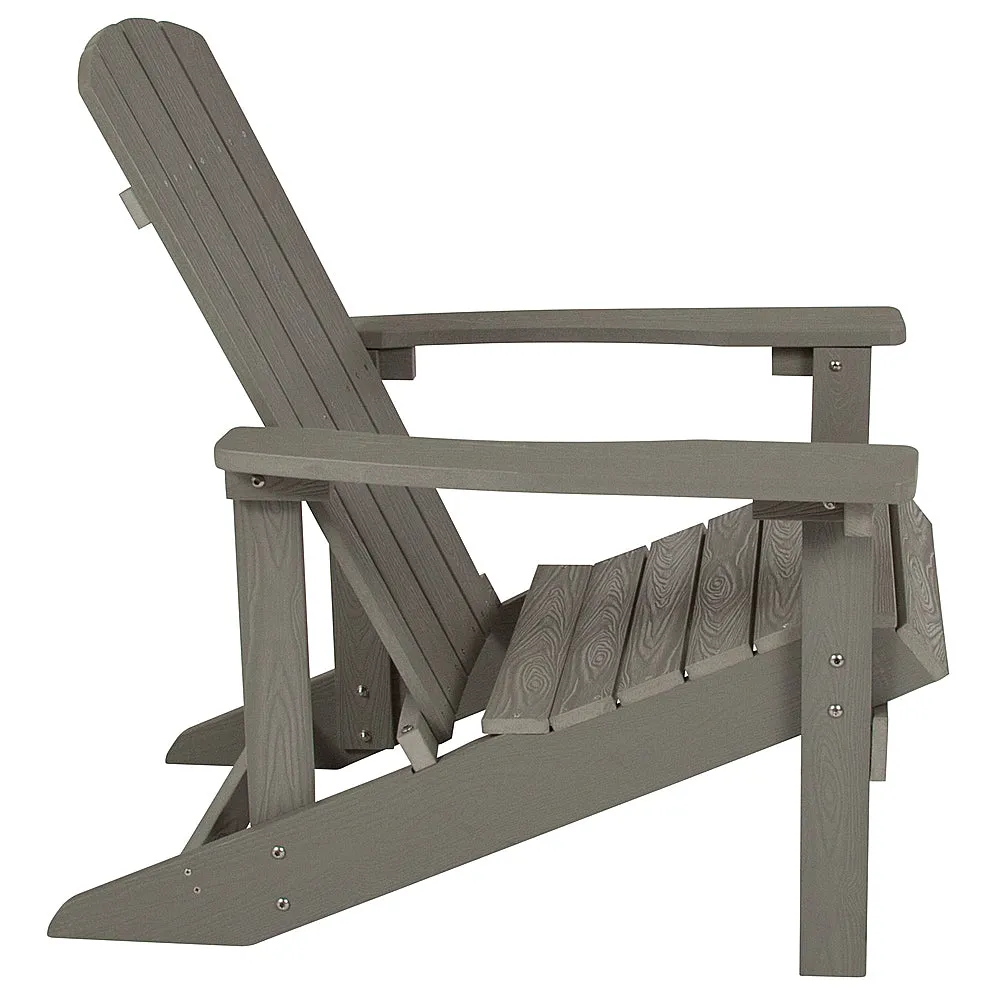 Alamont Home - Charlestown Adirondack Chair (set of 4) - Gray