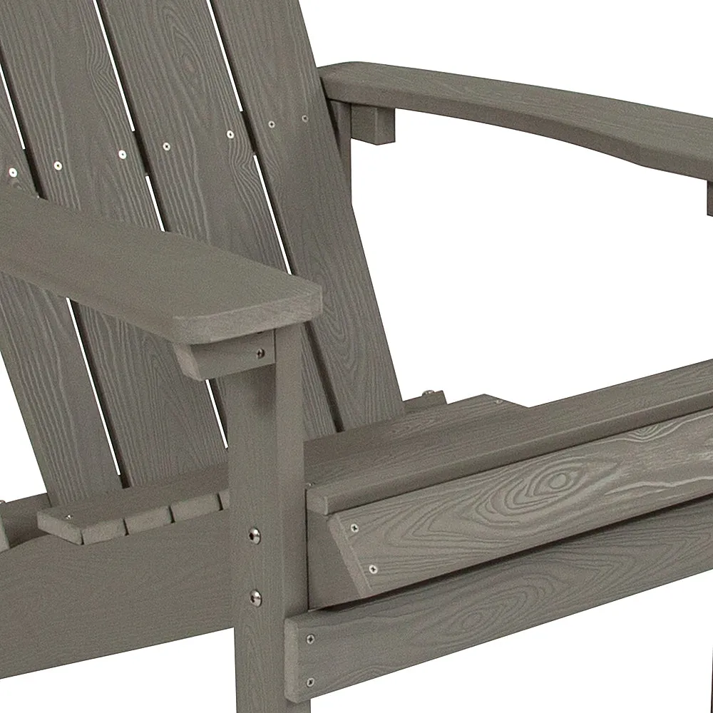 Alamont Home - Charlestown Adirondack Chair (set of 4) - Gray