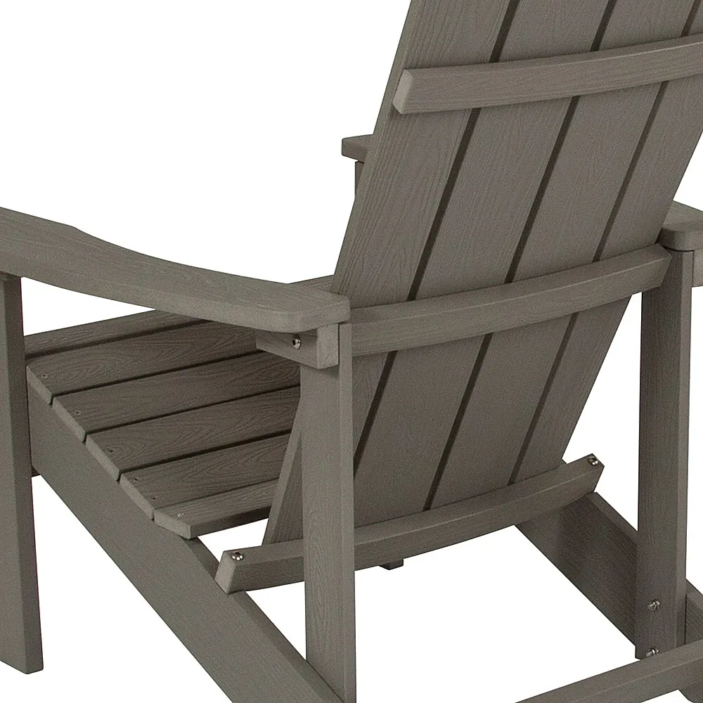 Alamont Home - Charlestown Adirondack Chair (set of 4) - Gray