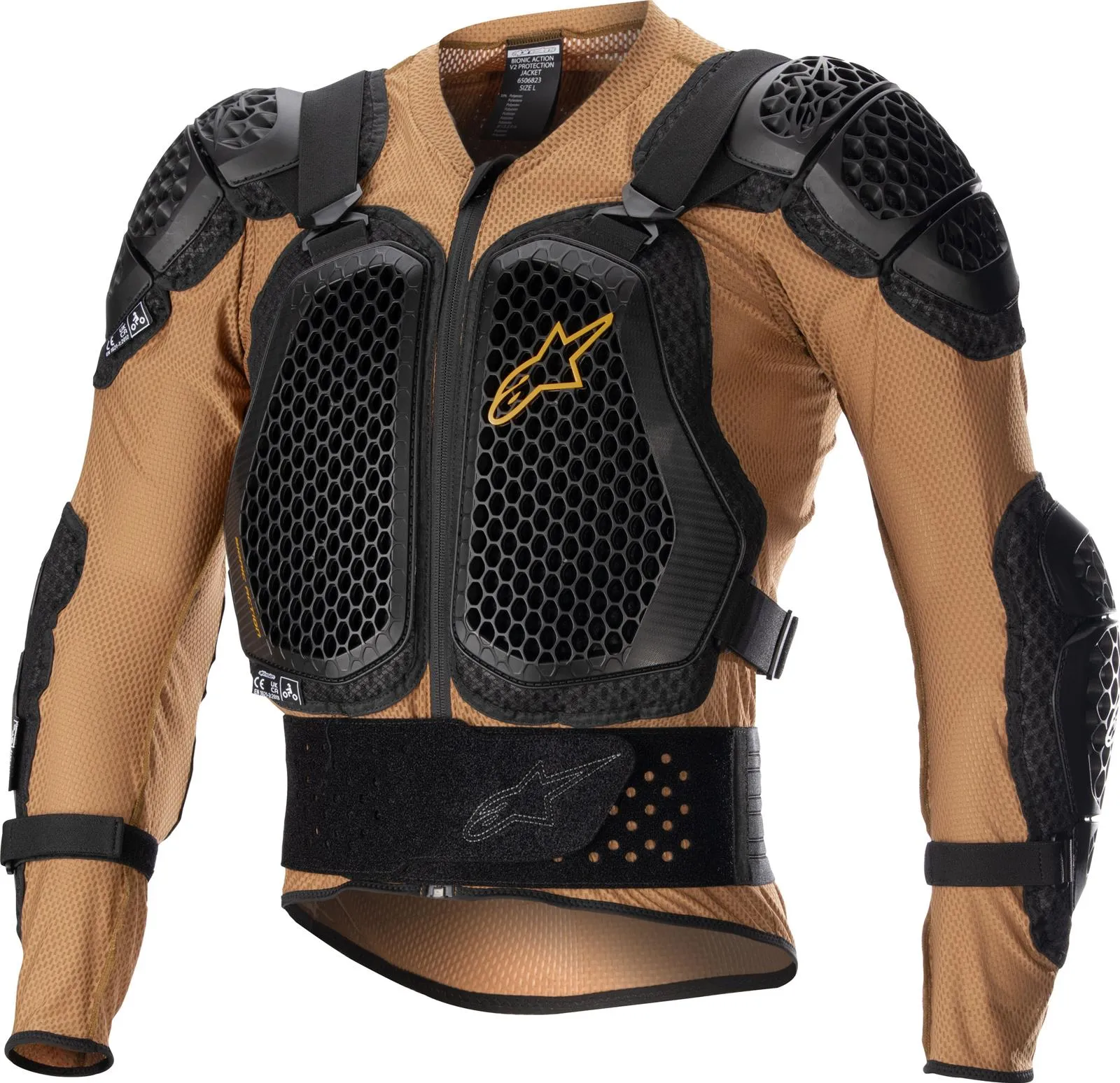 Alpinestars MX Bionic Action V2 Protection Jackets 6506823-814-S