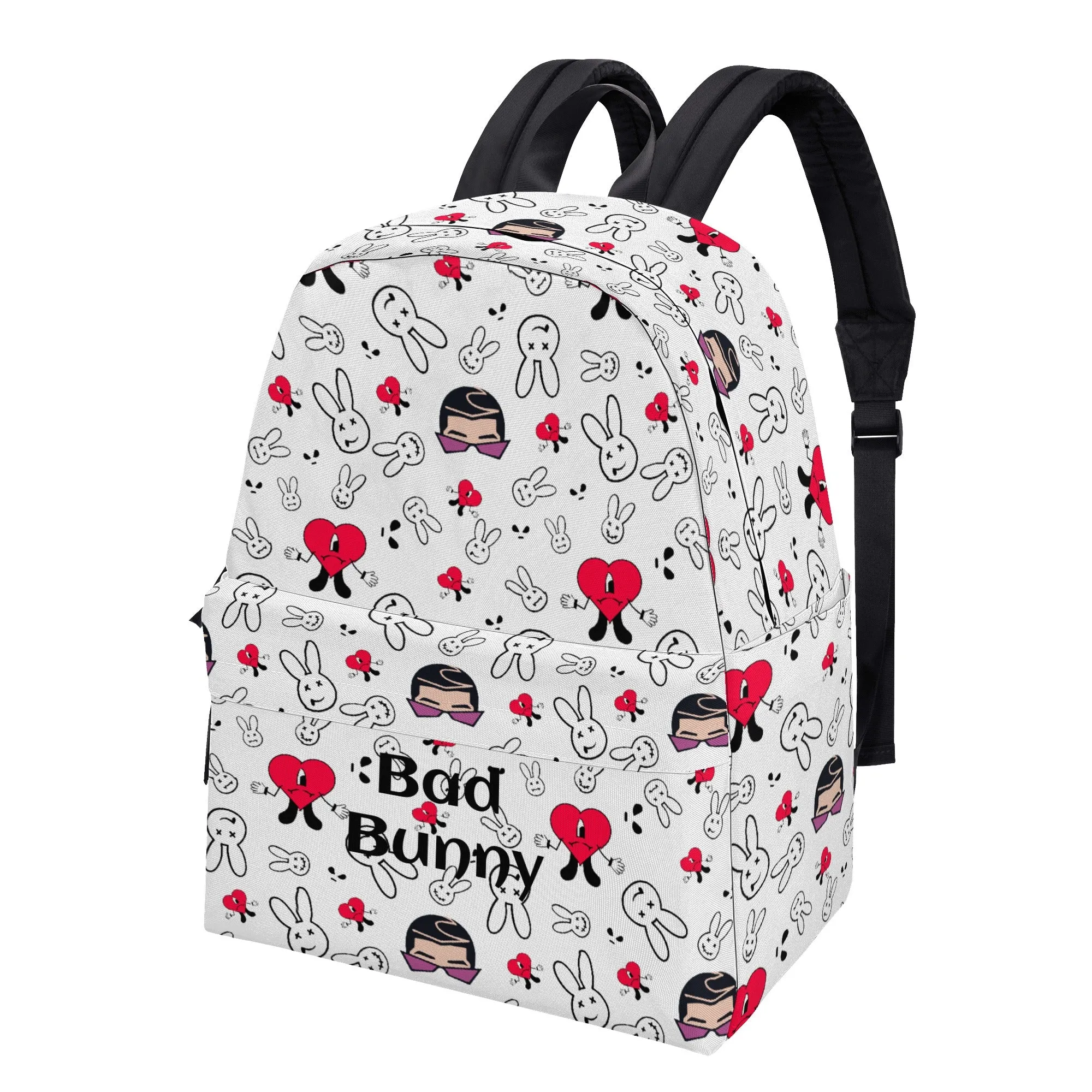 Bad Bunny - All Over Print Canvas Bad Bunny Backpack