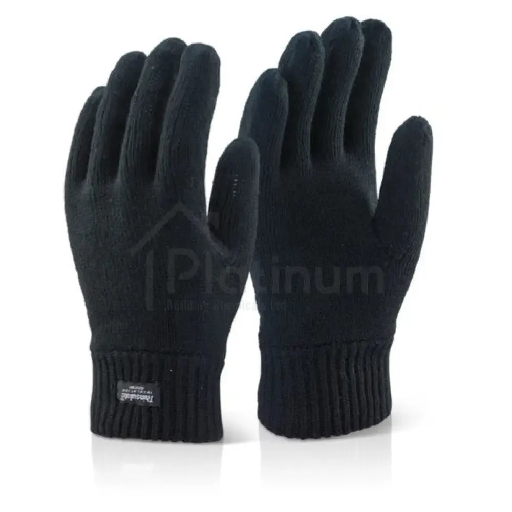 Beeswift Thinsulate Acrylic Fibre Knit Winter Gloves