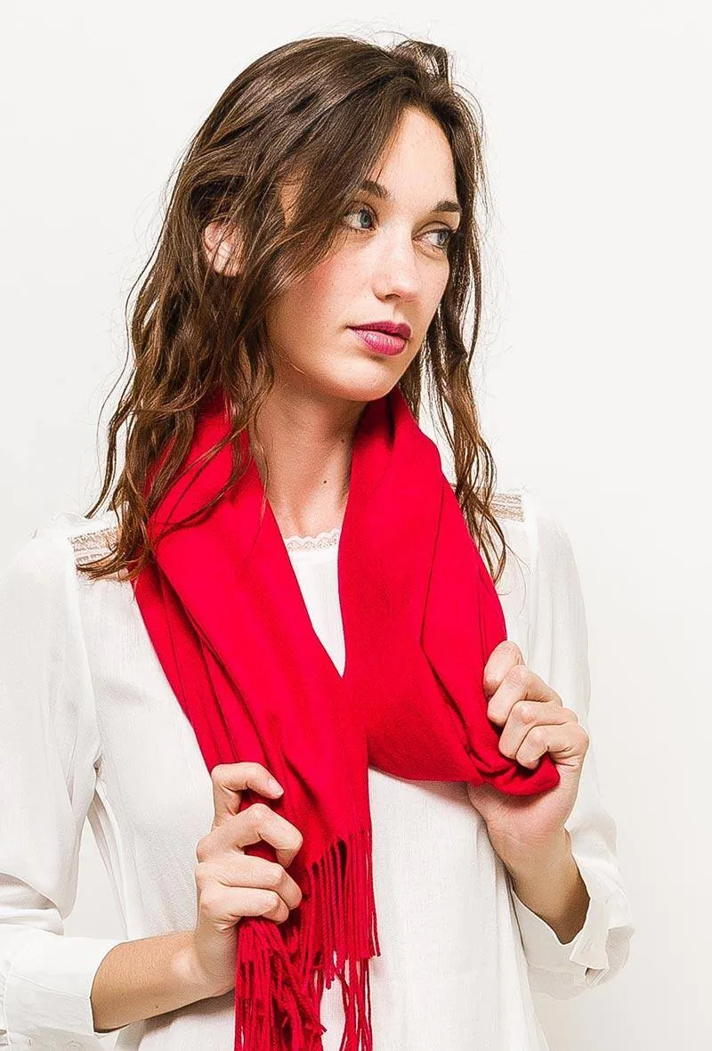 Beth Scarf in Red