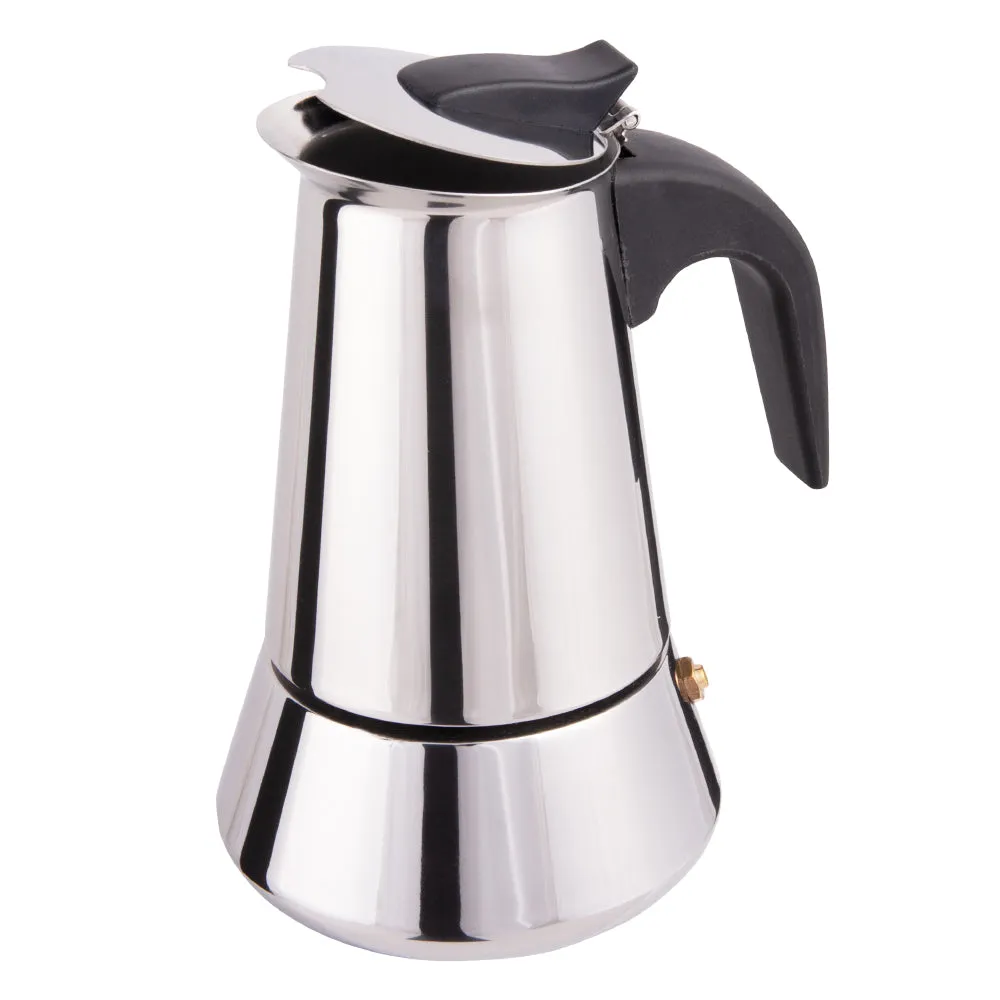 Biggcoffee Stovetop Espresso Maker, Moka Pot, Italian Coffee Maker,