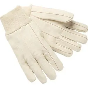 Case of 12 Dozen 22 oz. Double Palm Cotton Knitwrist Gloves