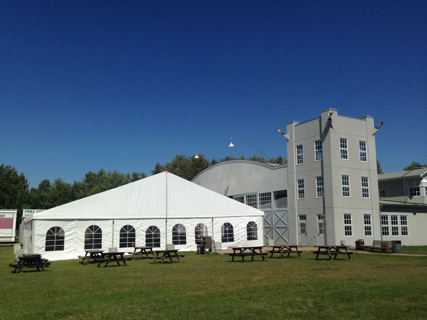 Clearspan Tent, 18M X 15M French Window