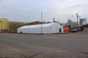 Cleaspan Tent, 12M X 30M Plain Walls