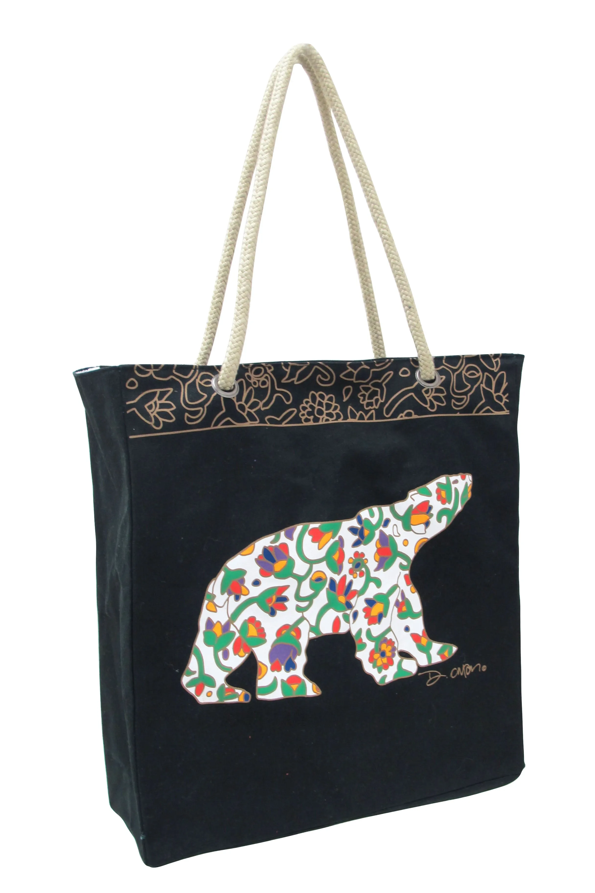 Dawn Oman Spring Bear Eco-Bag