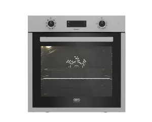 Defy 60cm Slimline Thermofan  Eye-Level Oven - Stainless Steel - DBO496