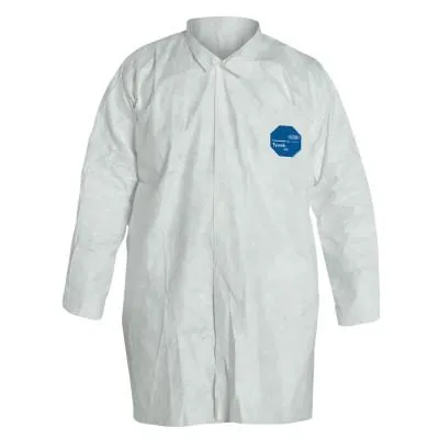 DuPont™ Tyvek Lab Coats No Pockets, Medium, Tyvek, TY210S-M