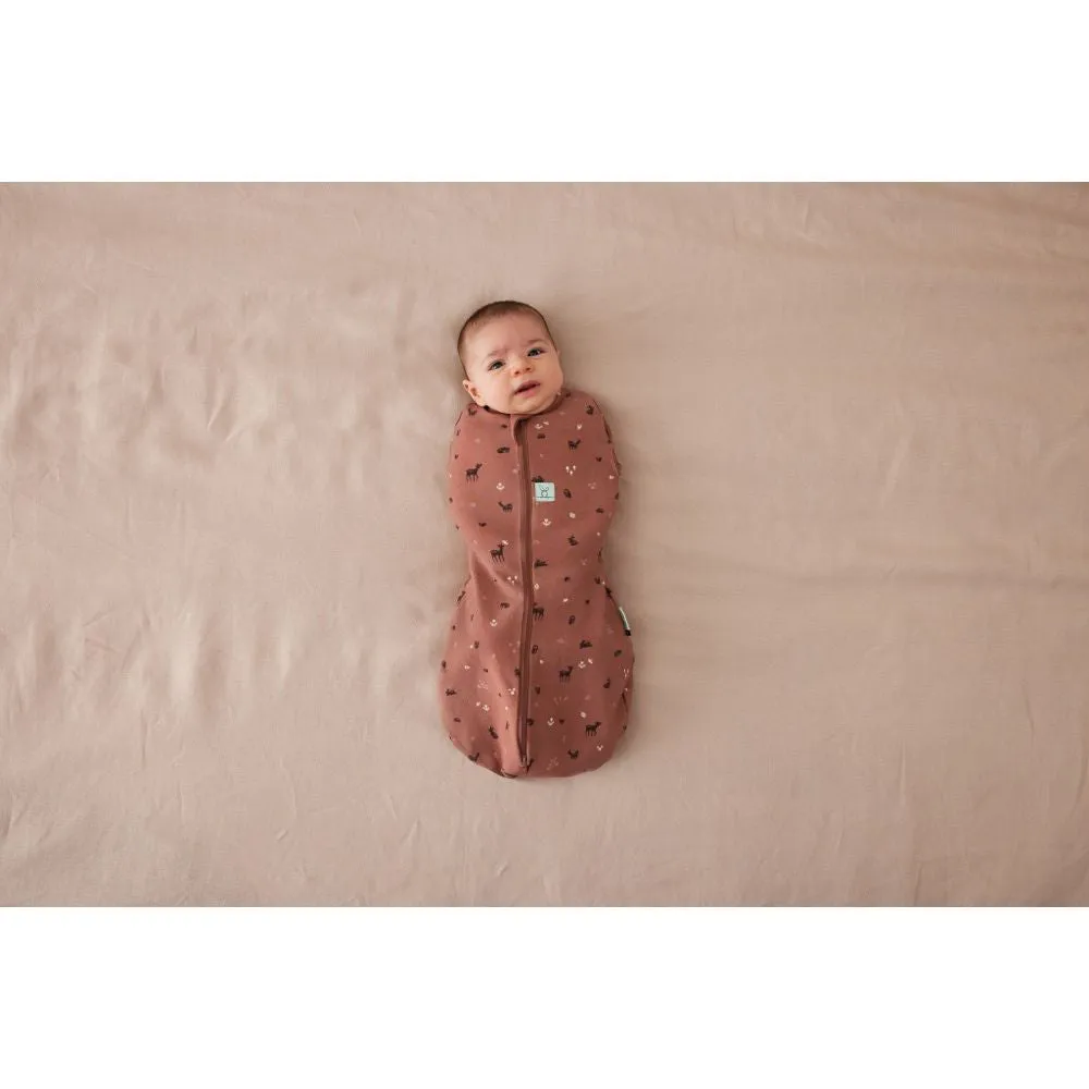 ergoPouch Cocoon Swaddle Bag 1.0 Tog - Forest Friends