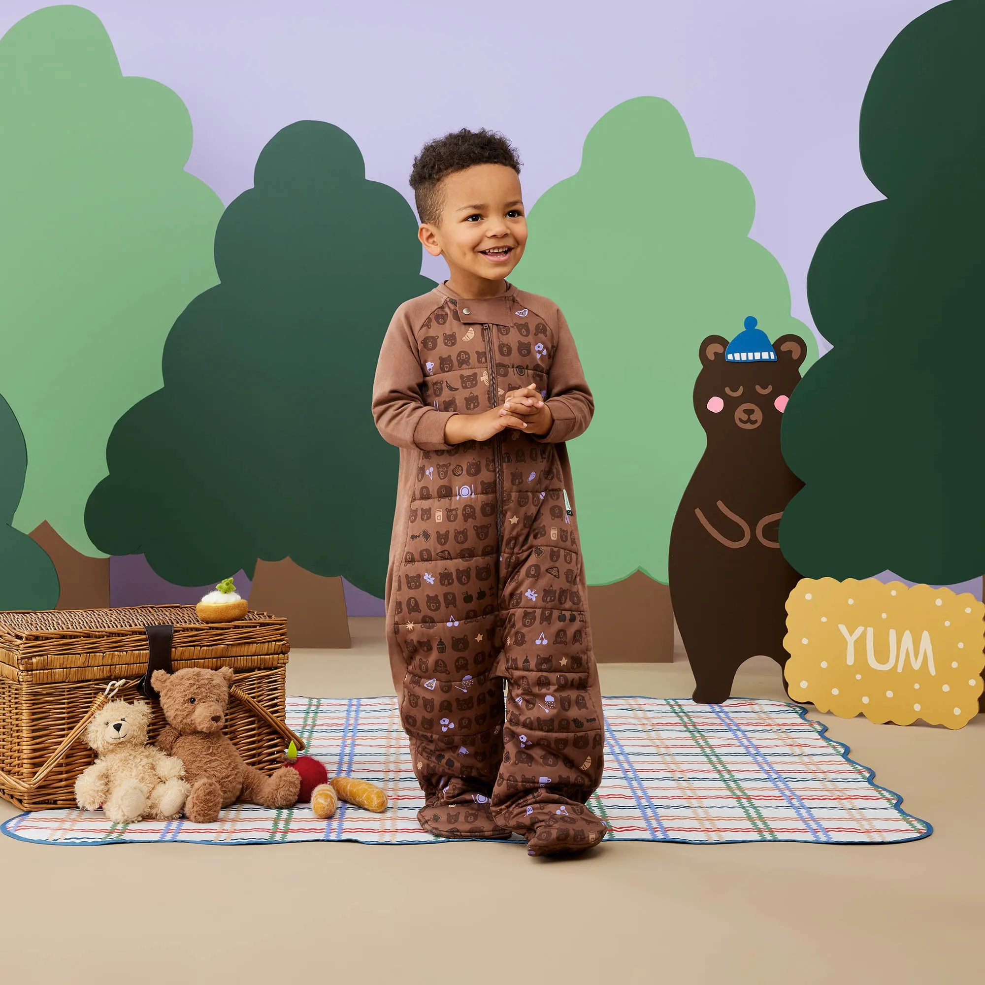 ergoPouch Sleep Suit Bag TOG 2.5 - Teddy Bear Picnic