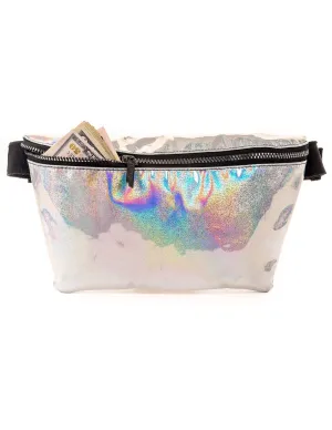 Fanny Pack | XL Plus-Size |LASER Silver