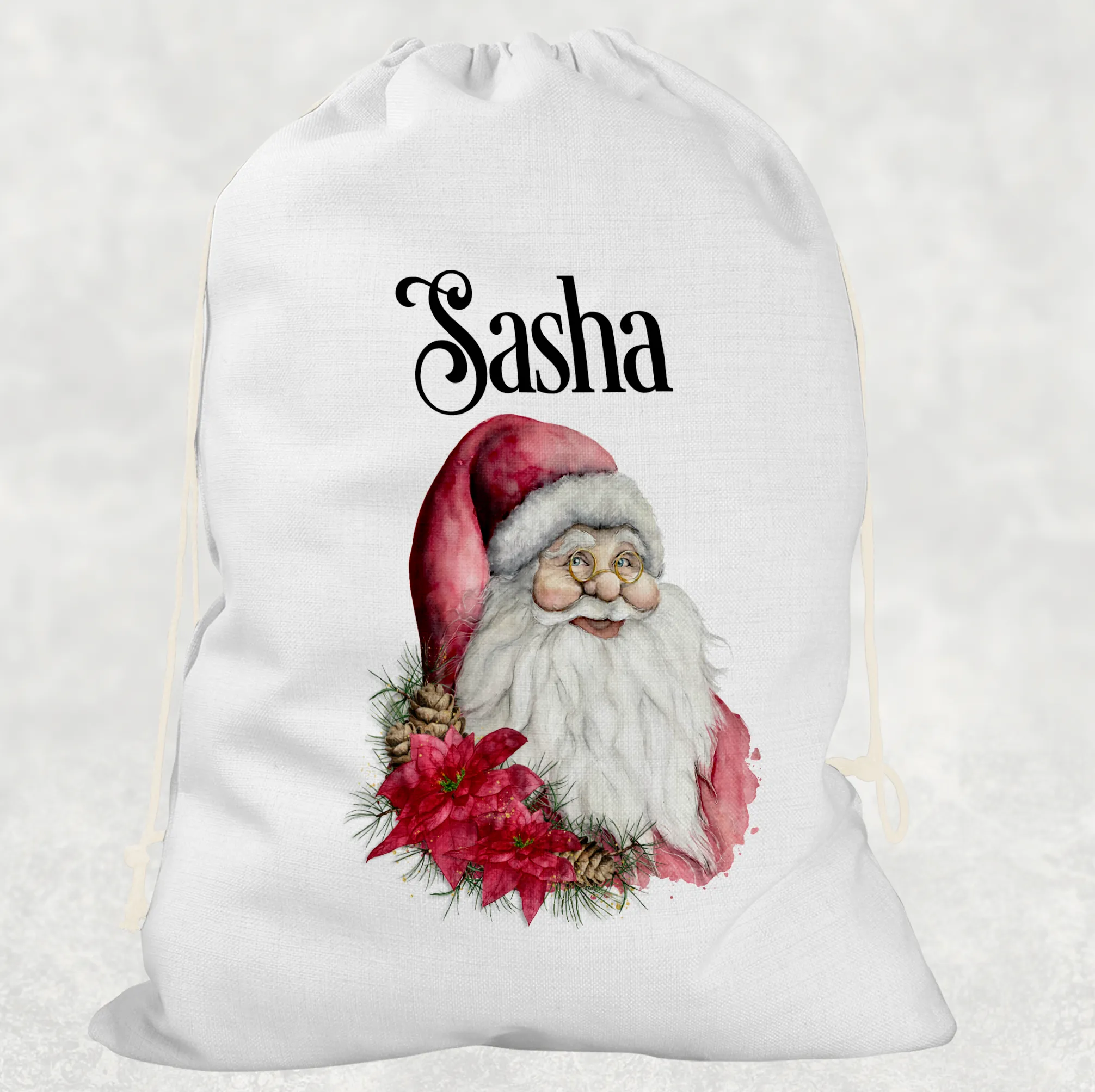 Father Christmas Personalised Christmas Santa Sack