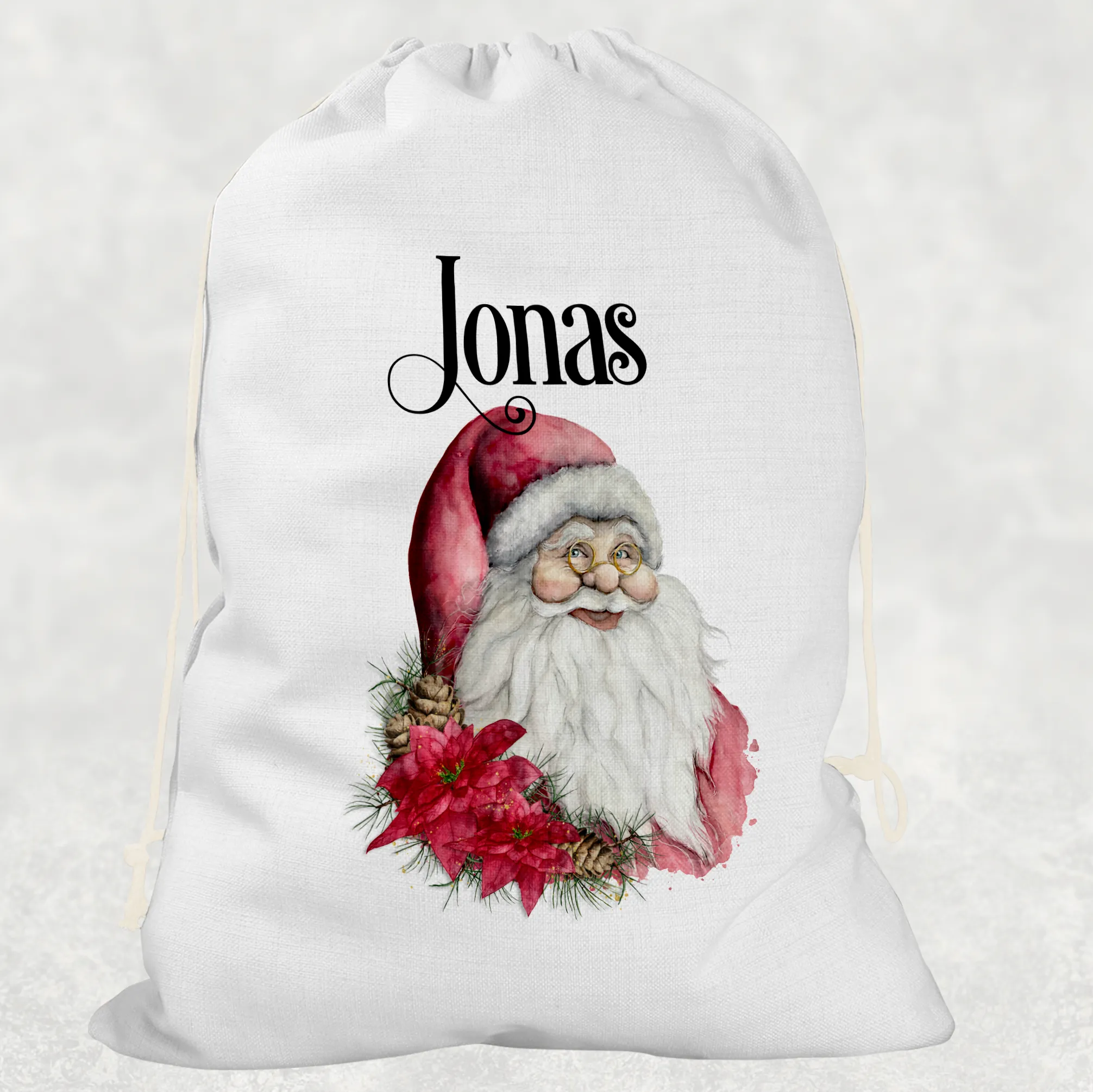 Father Christmas Personalised Christmas Santa Sack