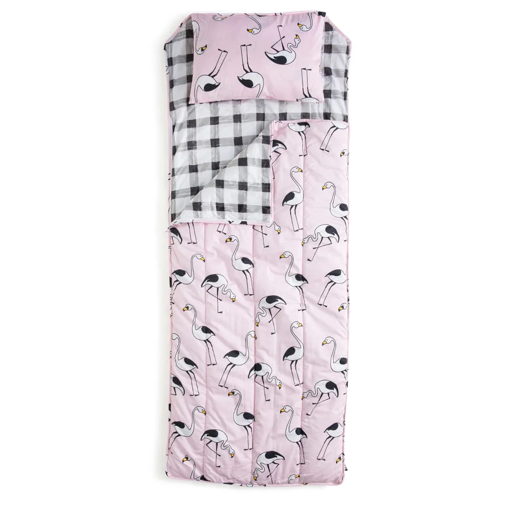 Flamingo Pink Sleeping Bag (Toddler Size Only)