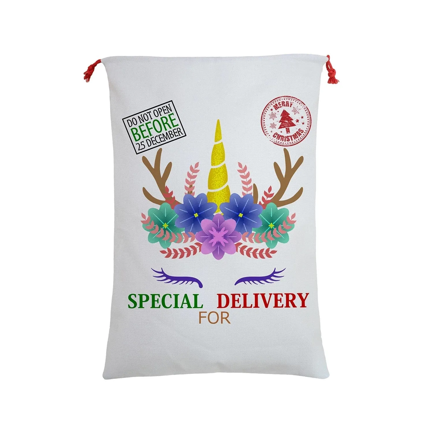 FREE GIFTSublimation Santa Sacks Santa Bags-