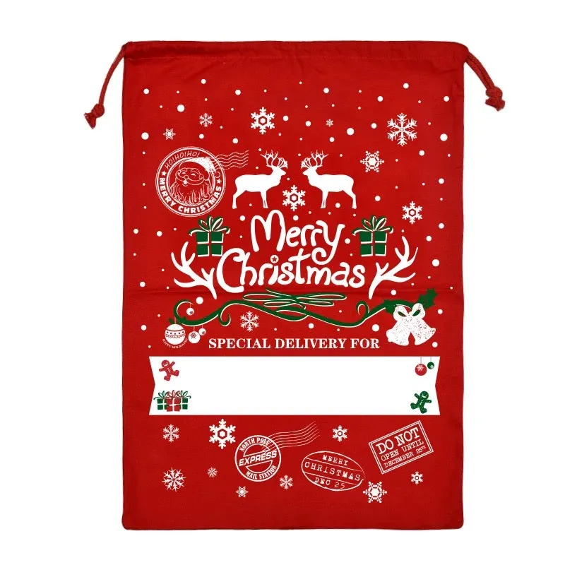 FREE GIFTSublimation Santa Sacks Santa Bags-