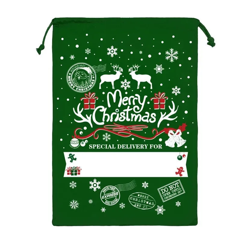 FREE GIFTSublimation Santa Sacks Santa Bags-