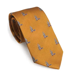 Laksen Duck in Flight Silk Men's Tie