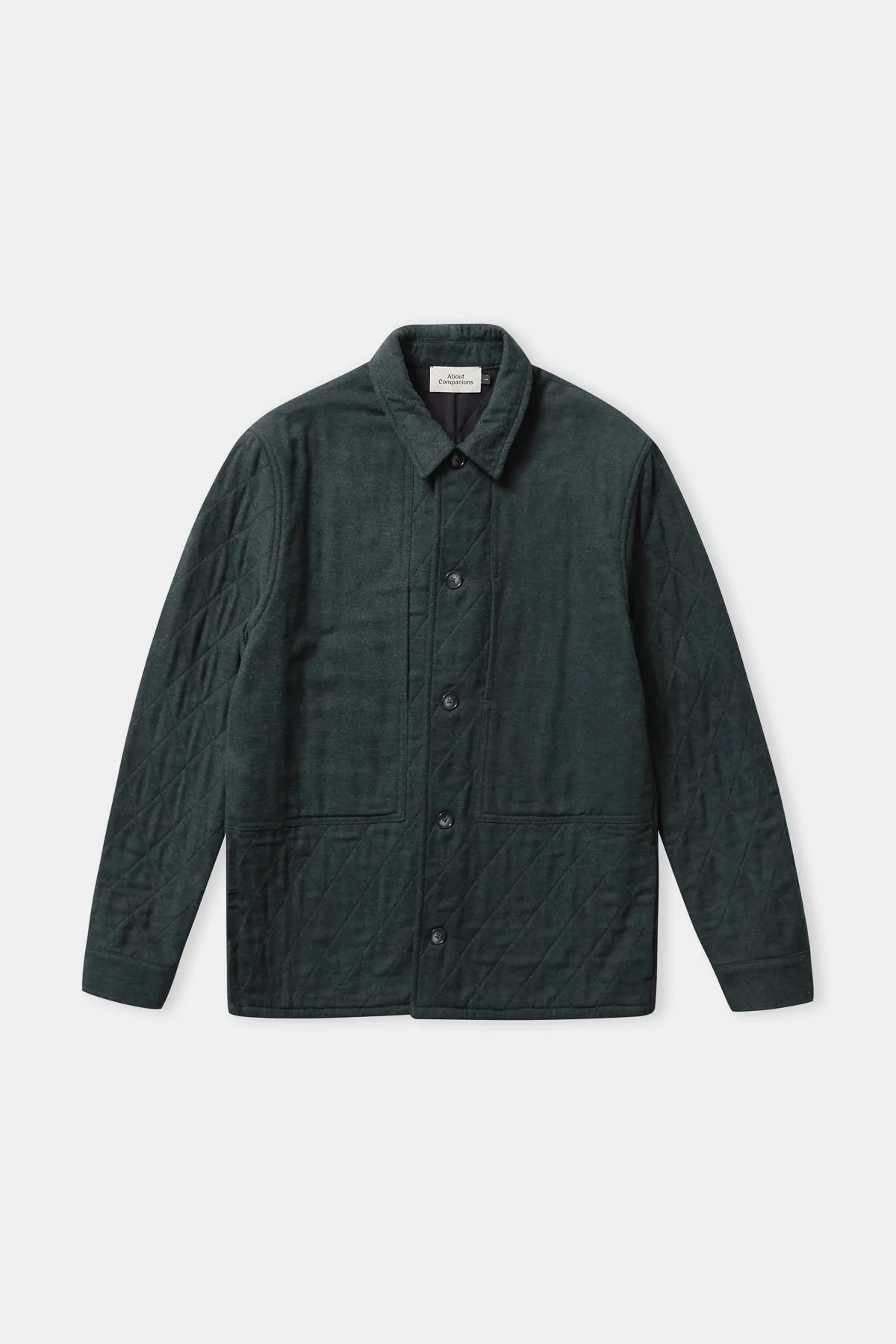 OWE jacket eco padded flannel scot green