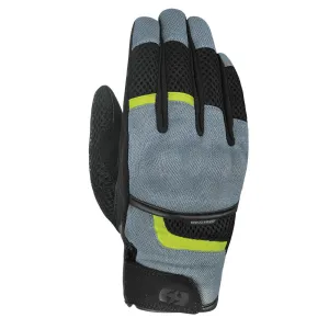 Oxford Brisbane Air Men Summer Riding Gloves Charcoal & Black