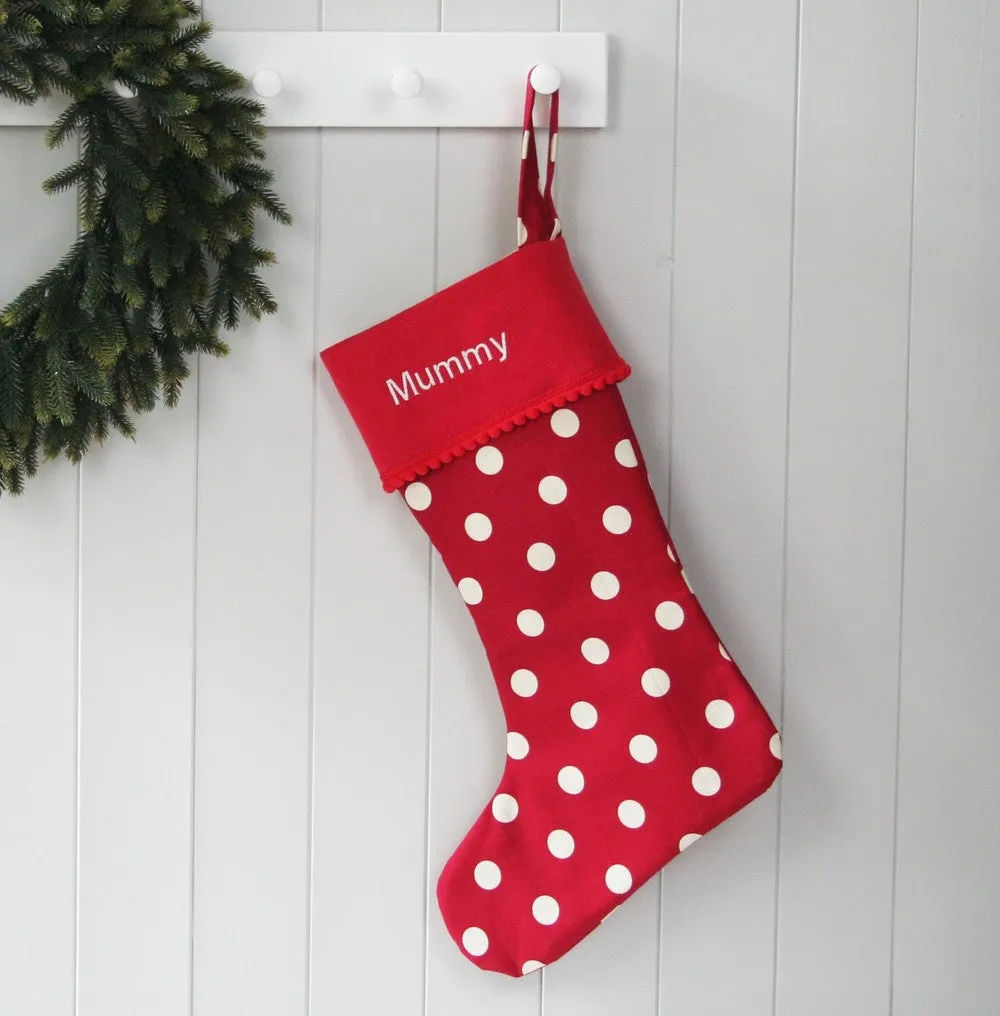 Personalised Christmas Stocking Family Set