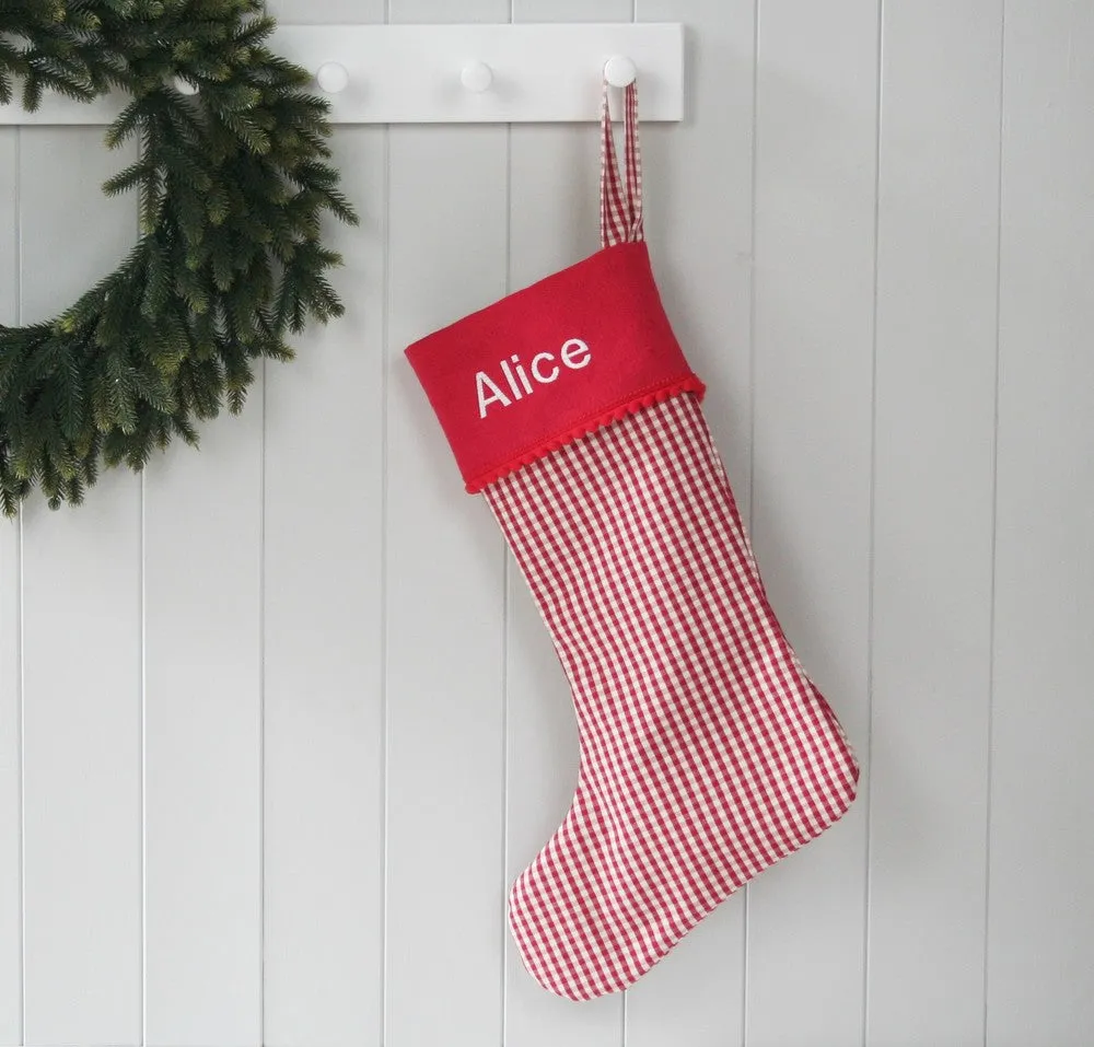 Personalised Christmas Stocking Family Set