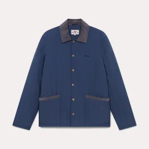 Quilted Jacket - Navy