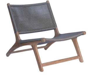 Relax Chair - Grey Open Weave