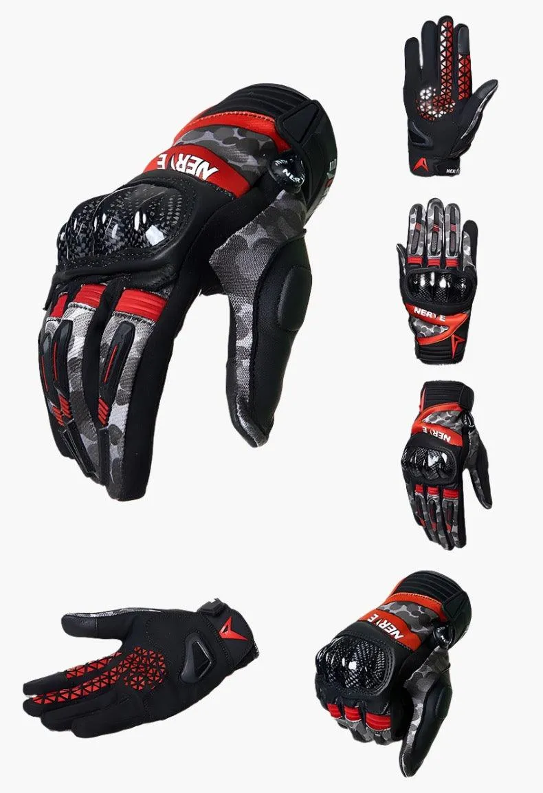 RIDING CARBON FIBER GLOVES VELOS