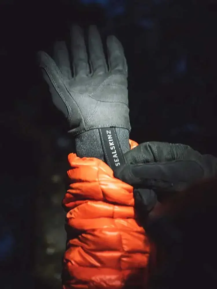 SEALSKINZ Harling Gloves - Waterproof All Weather - Black