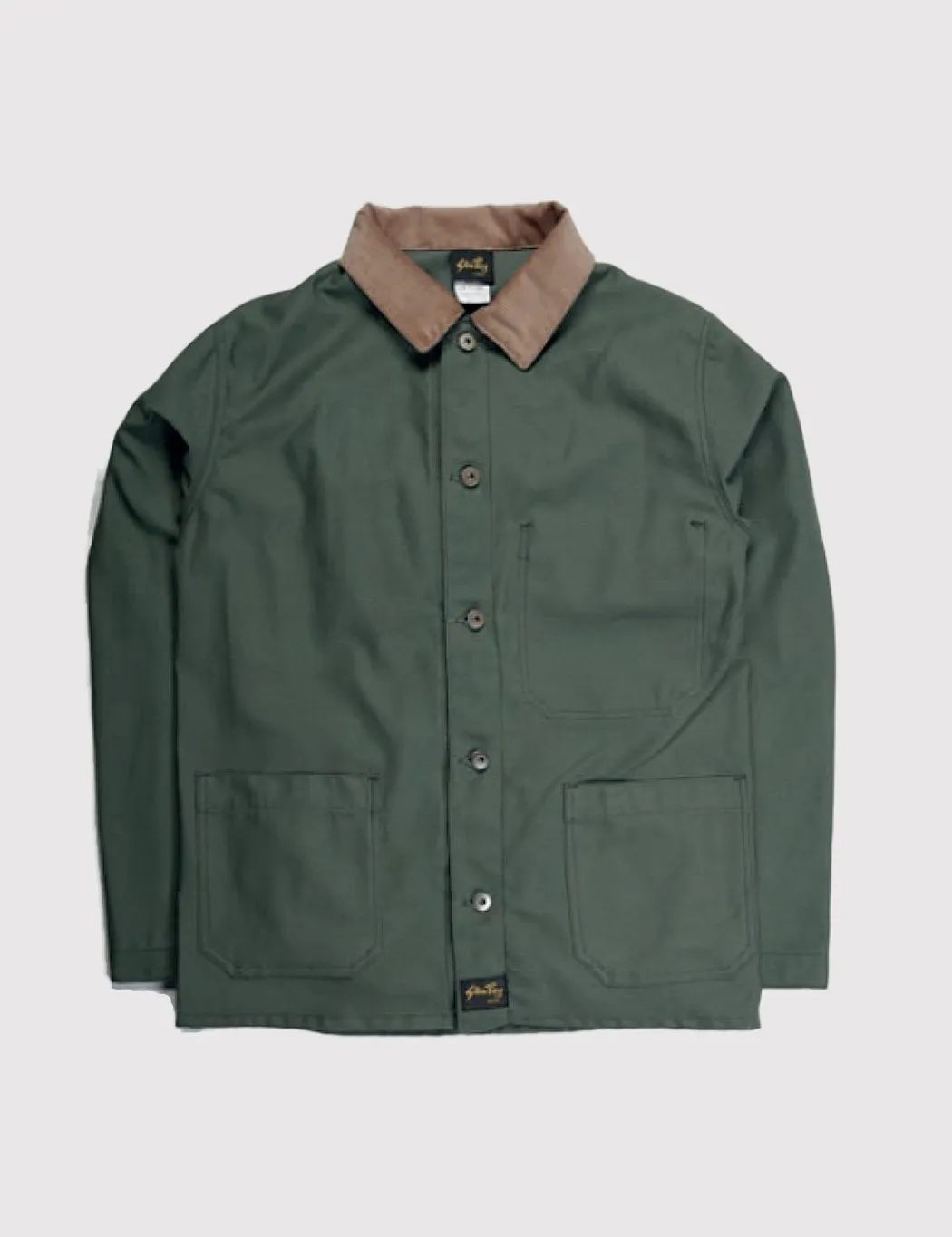 Stan Archive Jacket - Olive Sateen