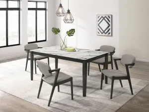 Stevie 5-piece Rectangular Dining Set