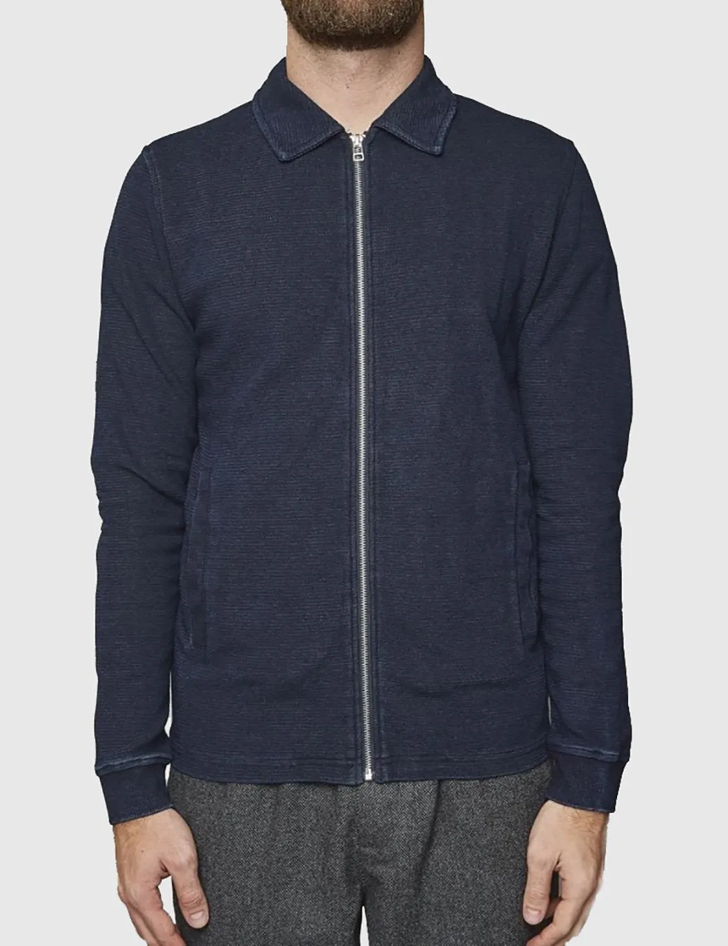 Suit Harper Sweat Jacket - Navy