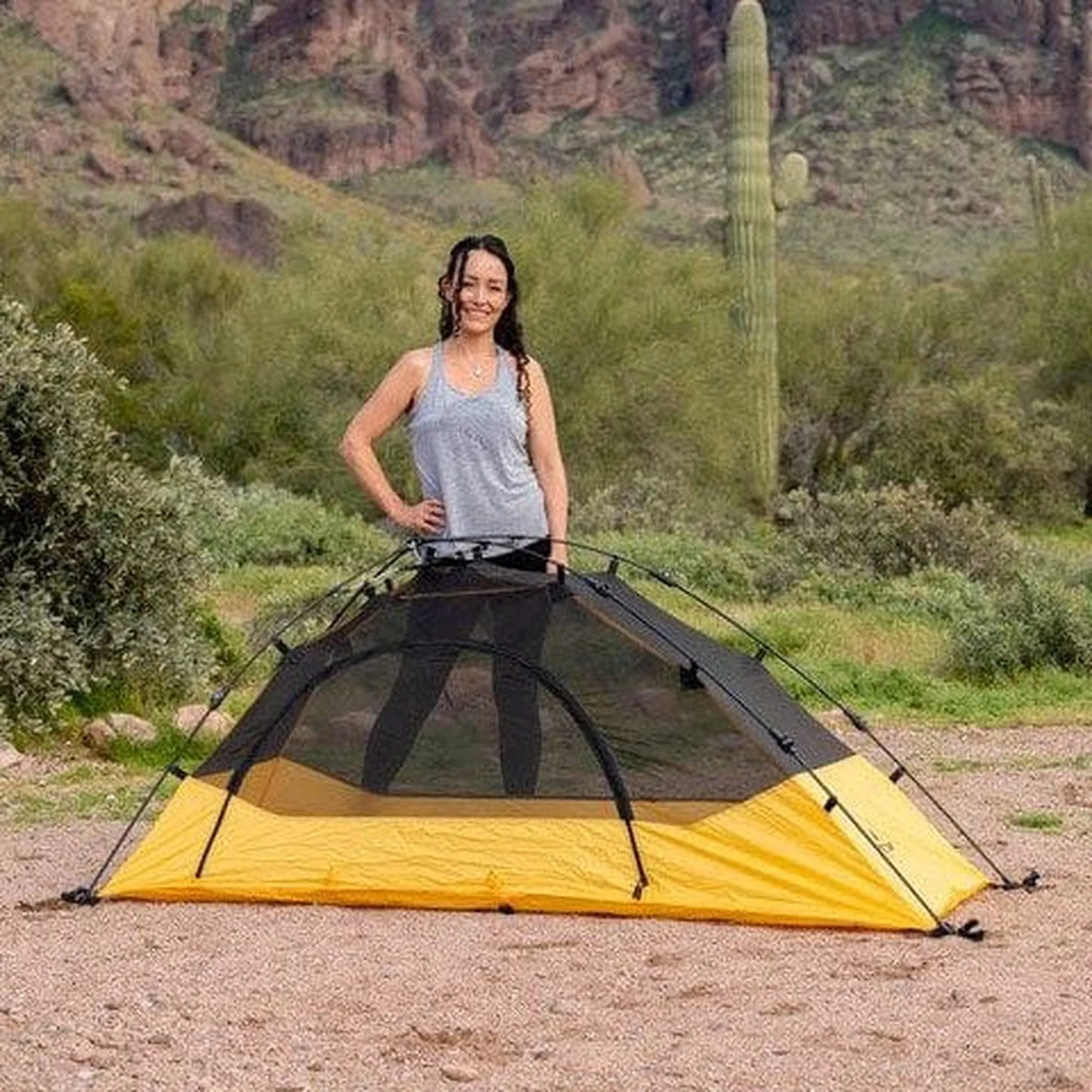 Teton Sports Vista 1-Person Quick Tent in Yellow