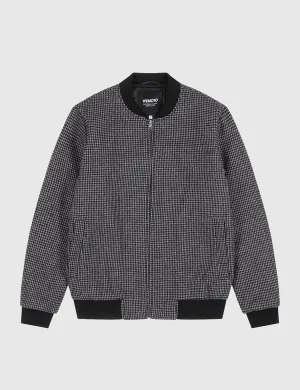 Wemoto Fawkes Bomber Jacket - Houndstooth